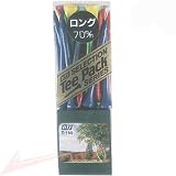 ティーパック ウッドティー ロング 70mm カラー T-190
