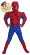 Child Marvel Deluxe Muscle Chest Spiderman Costume - Official Marvel Trademark Costume