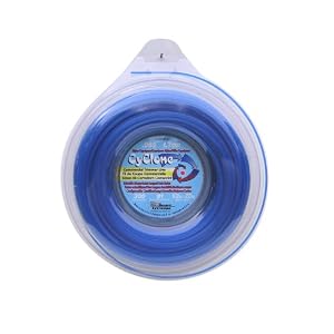Cyclone .065-Inch-by-300-Foot Spool Commercial Grade 6-Blade 1/2-Pound Grass Trimmer Line, Blue CY065D1/2-12