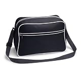 Bagbase retro Shoulder Bag in Black and White