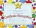 CERTIFICATES OF RECOGNITION 36/PK 8-1/2 X 11 INKJET/LASER