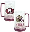San Francisco 49ers Crystal Freezer Mug - Football Sports Merchandise