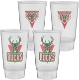 Milwaukee Bucks Plastic Tumbler 4-Pack