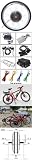 48v 1000w 26 Inch Rear Wheel Electric Bicycle Motor Conversion Kit