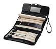 Mele Faux Leather Jewelry Clutch in Black Mele Faux Leather Jewelry Clutch in Black