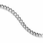 charm bracelet white gold