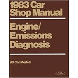 1983 FORD LINCOLN MERCURY Emissions Diagnosis Manual by Ford