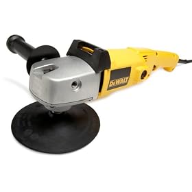 DEWALT DW849 8.0 Amp 7-Inch 9-Inch Electronic Variable Speed Right Angle Polisher by DEWALT
