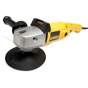 DEWALT DW849 8 Amp 7-Inch 9-Inch Electronic Variable-Speed Right-Angle Polisher by 