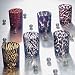 Animal Print Candle Holders 6 Piece Set Candelabra New Votive Leopard