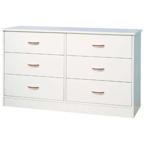 Kitchen: Contemporary Style Double Dresser, Pure White
