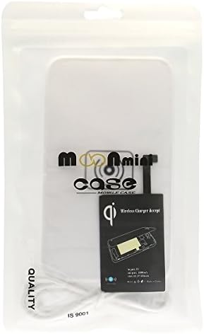 Moonmini Smart Phone Ultra Slim Qi Wireless Charging Receiver Chip + Charge Pad for Samsung Galaxy Note4 N9100 - Black