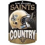 New Orleans Saints Wood Sign