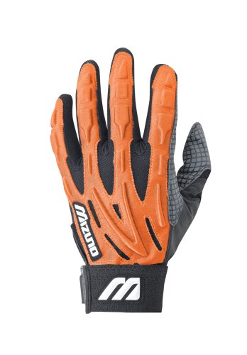Mizuno Men's Techfire Batting Gloves - with Free 3 Matching Wristbands