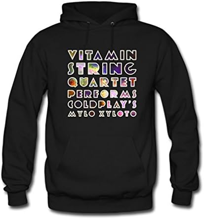Beautry Mens Coldplay Mylo Xyloto Nebula Custom Classic Hoodie Medium Black
