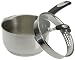 Oneida Cook N' Pour Stainless Steel 2-1/2-Quart Sauce Pan with Lid