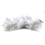 Good Tidings Artificial White Christmas Garland, 9-Feet Long