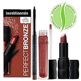 Bare Escentuals Perfect Bronze 100% Natural Lip Trio ($41 Value) Perfect Bronze 100% Natural Lip Trio