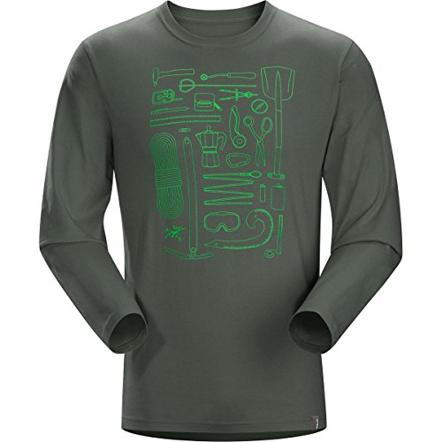 Arcteryx Tool Rule LS T-Shirt - Men's Nautic Grey XL