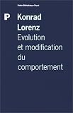 Evolution et modification du comportement