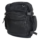 Sissy Bar Bags - Motorcycle Sissy Bar Bags Nylon Leather Backpack Bag SB7