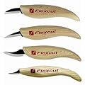 Flexcut KN100 4pc Wood Carving Knife Set
