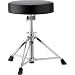 Stagg Music DT-62R Double-Braced Drum Throne - Black Vinyl Covering