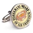 Fisherman's Wharf Cufflinks - Famous Signs Themed Formal Wear - Cufflinks