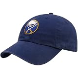 NHL '47 Brand Buffalo Sabres Royal Blue Vintage Hockey Franchise Fitted Hat (Small)