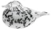 Iittala Birds of Toikka Mouthblown Glass Bird, White Goldcrest