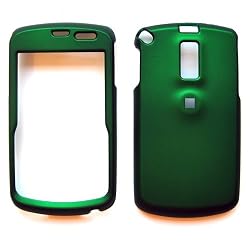 Samsung Jack i637 AT&T Rubberized Snap On Protector Hard Case Green