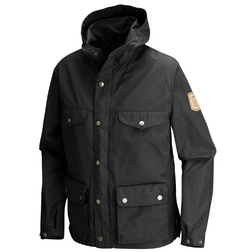 Fj&auml;llr&auml;ven Herren Jacke Greenland, black, M, 81427