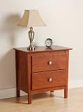 Berkshire 2 Drawer Night Stand - Cherry