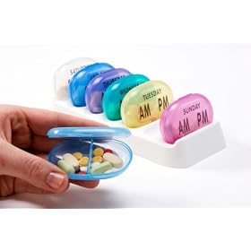 7 Day, AM / PM Pocket Med Pack with Tray By Apex Healthcare
