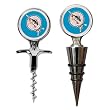Florida Marlins MLB Cork Screw and Wine Bottle Topper Set