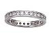 1.10 cts Round Diamonds Eternity Band - Platinum, 14kt White or Yellow Gold