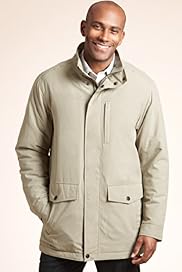 Funnel Neck Zip Fastening Parka