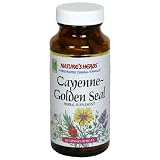 Nature's Herbs Cayenne-Golden Seal, 500 mg, Capsules, 100 capsules (Pack of 3)