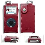 Kroo Forza Apple iPod Nano 2GB/4GB Different Color Options Premium MP3 Leather Case and 3pcs Crystal Clear LCD Screen Protector