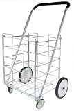 Home Helpers The Swiveler Four-Wheeled Cart #39610 WHT