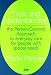 Trust and Understanding: the Person-Centred Approach to everyday care for people with special needs: The Person-centred Approach to Everyday Care for People with Special Needs