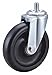 Albion 5" Light-Medium Duty Swivel Stem Caster, 300 lb. Load Rating 32J883-1 Each