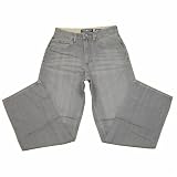 Marc Ecko - Ecko Unlimited Mens Washed Light Blue Baggy Fit Denim Jeans