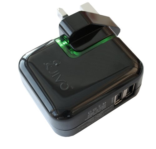 Jivo World Power - International Travel Charger - Black