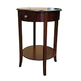 Ore International Cherry Round End Table