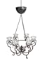 Exhart Anywhere Lighting Battery Operated Chandelier