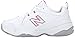 New Balance Women's WX608V4 Training Shoe,White/Pink,10 B US