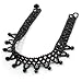 41VZdYEviuL. AA75  Black Acrylic Bead Flex Fancy Dress Party Choker