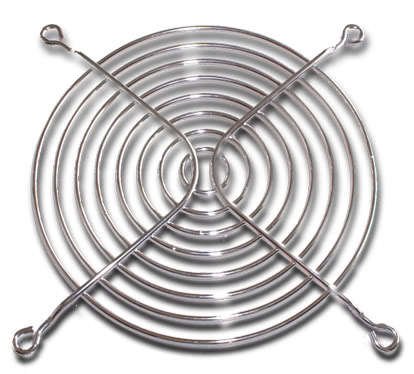 120mm Fan Grill Guard Chrome