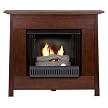 Espresso Claxton Gel Fireplace